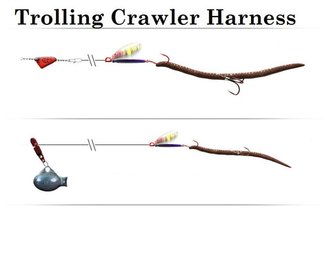Trolling Crawler Harness